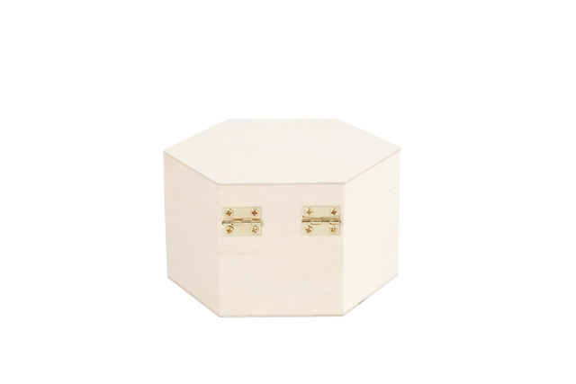 Kistje Creativ Company zeshoek 12x7cm triplex — Foto 2 von 2
