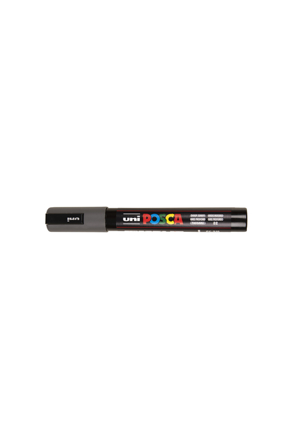 Paintmarker Uni POSCA PC5M medium diepgrijs