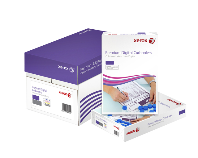 Zelfkopiërend papier Xerox vergaard A4 80gr set 2 vel pak 250 sets — Foto 2 von 2