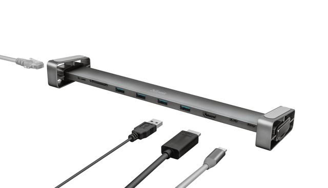 Dockingstation Trust Dalyx 10in1 USB-C — Photo 2 sur 2