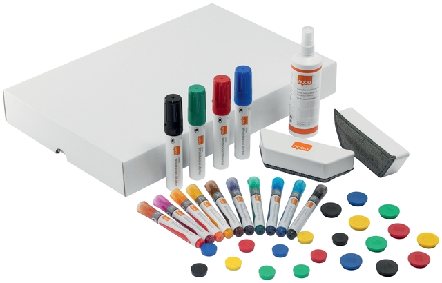 Whiteboard accessoire kit Nobo Move & Meet 37 stuks — Photo 2 sur 2