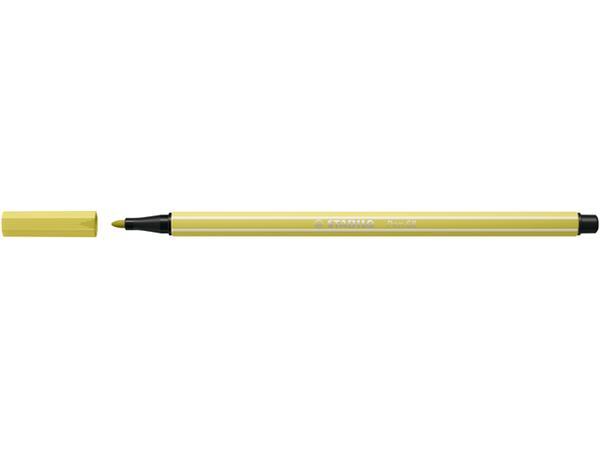 Viltstift STABILO Pen 68/67 medium mosterd