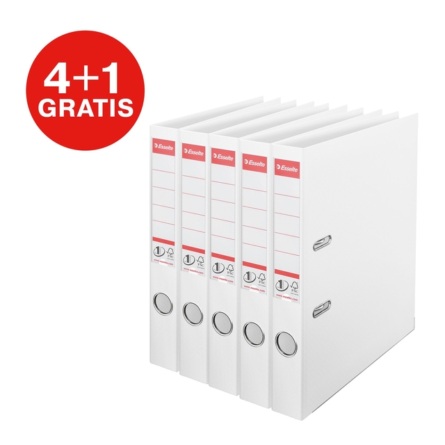 Ordner Esselte No 1 Power PP 50mm wit 5 stuks — Foto 2 von 2