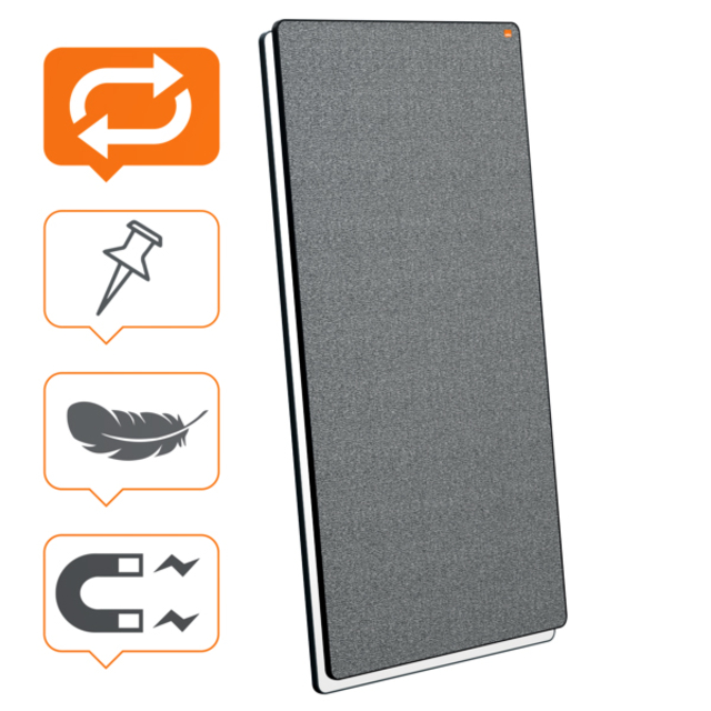 White- en Memobord Nobo Move & Meet 1800x900mm — Foto 2 von 2