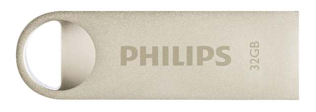 USB stick 2.0 Philips Moon USB-A 32GB zilver — Foto 2 van 2