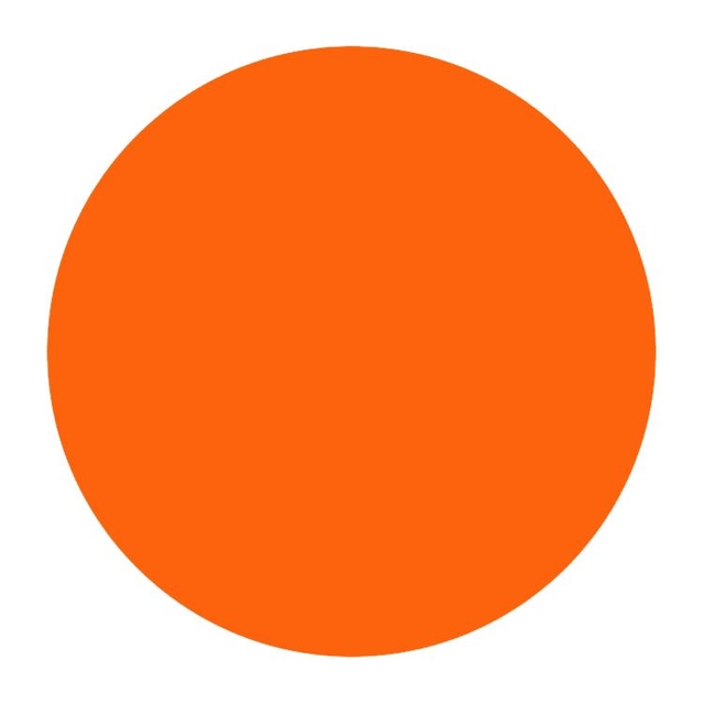 Plakkaatverf Qrea oranje 500ml — Foto 2 von 2