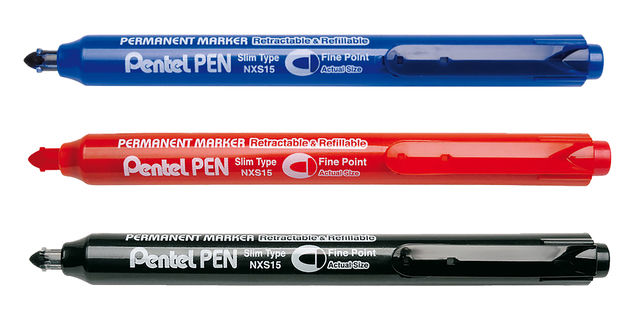 Viltstift Pentel NXS15 1mm blauw — Foto 2 von 2