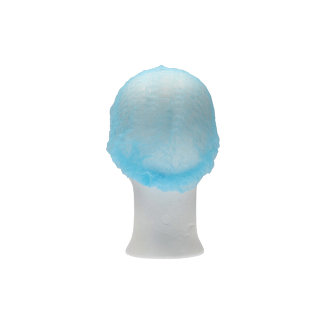 Haarnet CMT clip non-woven L 53cm PP blauw 100 stuks — Foto 2 von 2