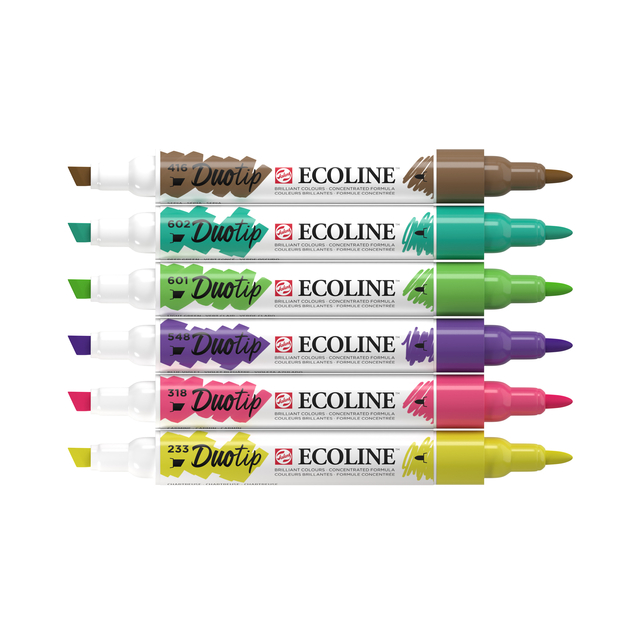 Duotip Talens Ecoline set à 6 stuks botanisch — Foto 2 von 2
