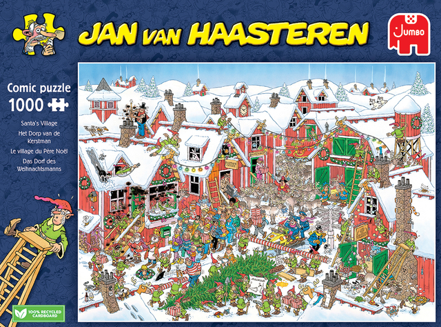 Puzzel Jan van Haasteren Santa's Village 1000 stukjes — Foto 2 von 2