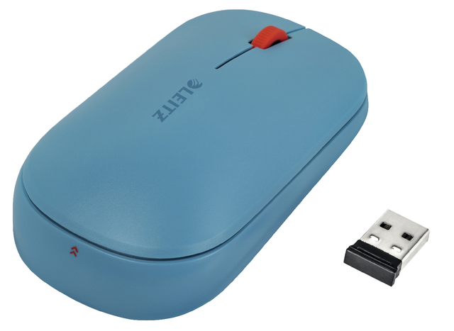 Muis Leitz Cosy draadloos blauw