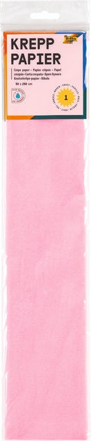 Crêpepapier Folia 250x50cm nr119 roze