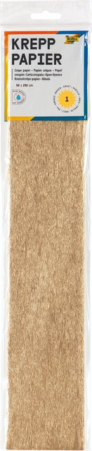 Crêpepapier Folia 250x50cm nr9125 goud