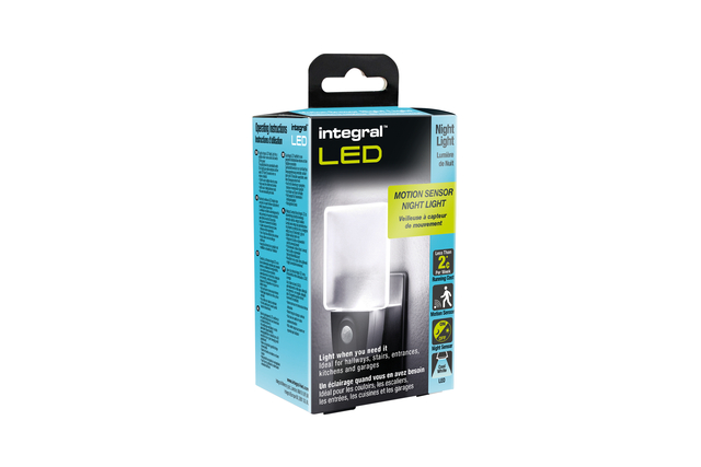 Led nachtlamp Integral 4000K koel wit 0.5W 220V 7lumen sensor — Foto 2 von 2