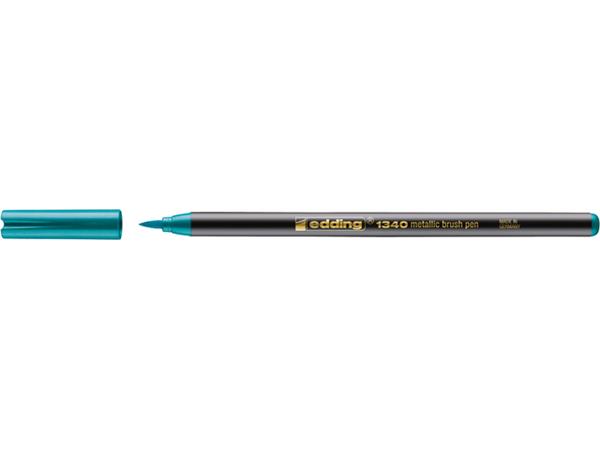 Brushpen edding 1340 metallic groen