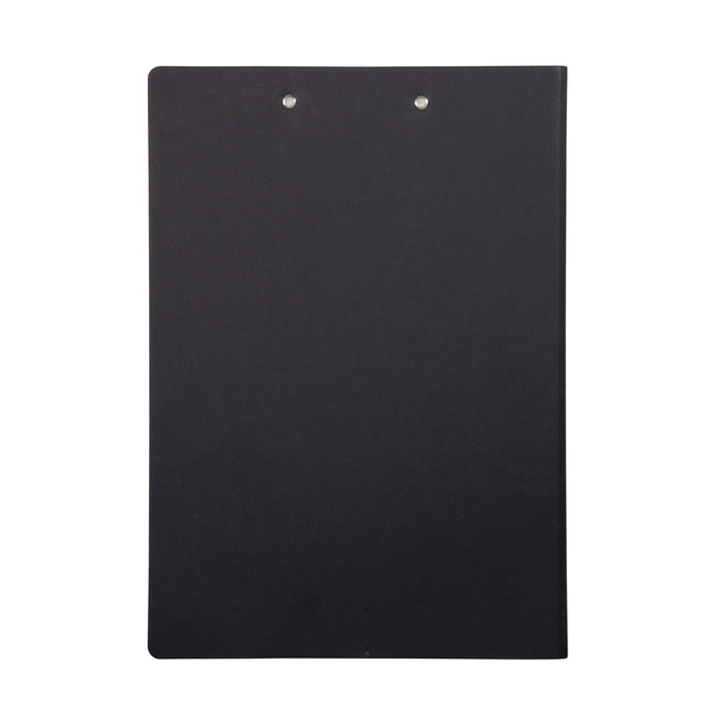 Klembordmap MAULbalance A4 versterkt karton rug 8mm zwart — Photo 2 sur 2