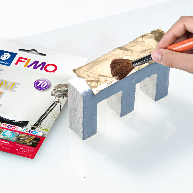 Bladmetaal Staedtler Fimo 8781 14x14cm goud 10 vel — Foto 2 von 2