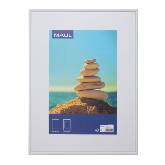 Fotolijst MAUL art 30x40cm kunststof wit