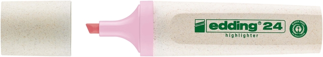 Markeerstift edding 24 Ecoline pastelroze