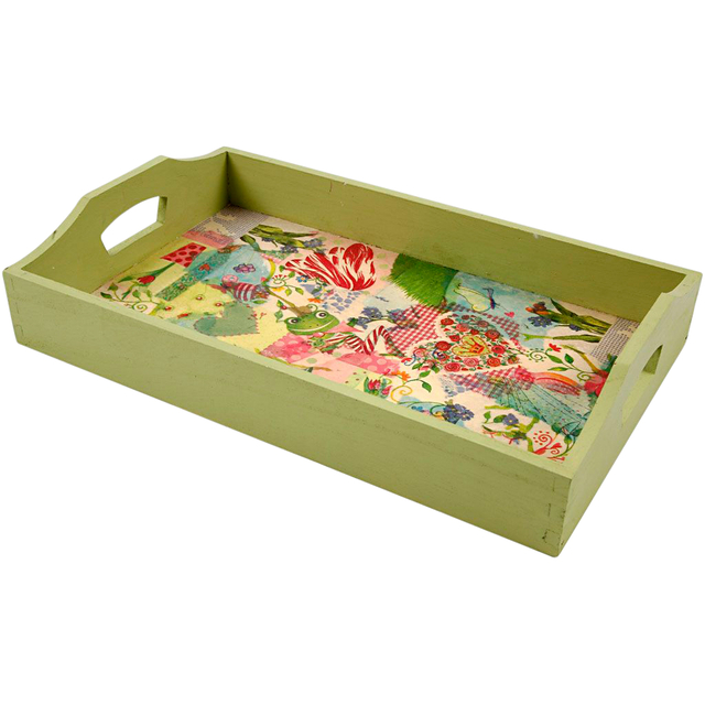 Dienblad Creativ Company hout 30x17x5cm — Foto 2 von 2