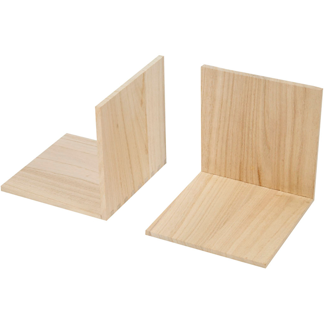 Boekensteun Creativ Company hout 15x15x15cm — Foto 2 van 2