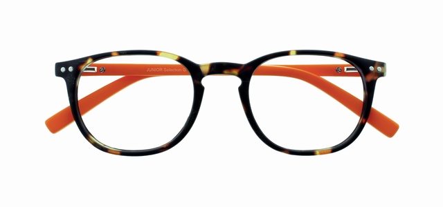 Leesbril I Need You Junior Selection +2.00 dpt bruin - oranje