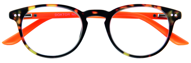 Leesbril I Need You Dokter New +1.00 dpt bruin - oranje