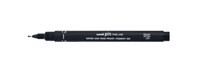 Fineliner Uni-ball Pin 1.2mm zwart