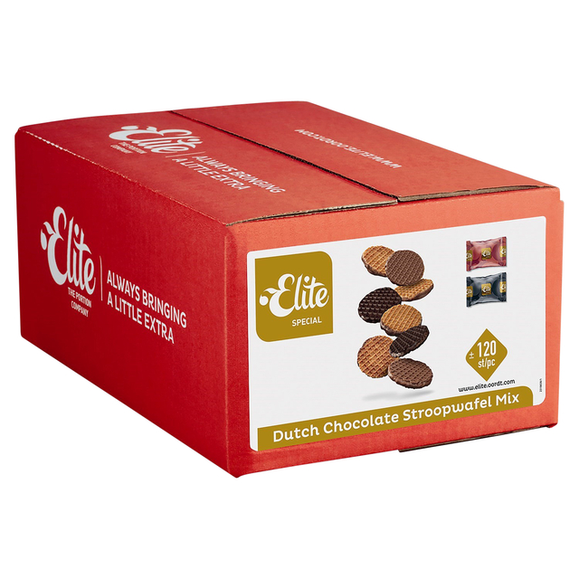 Koekjes Elite Special Dutch chocolate stroopwafelmix 120 stuks — Foto 2 von 2