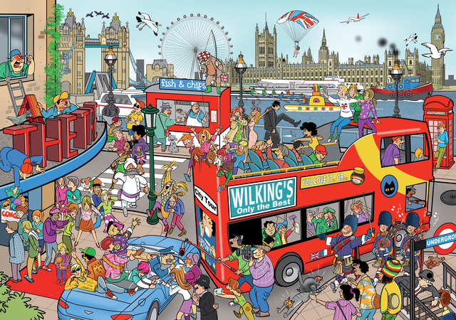 Puzzel That's Life City London 1000 stukjes — Foto 2 von 2