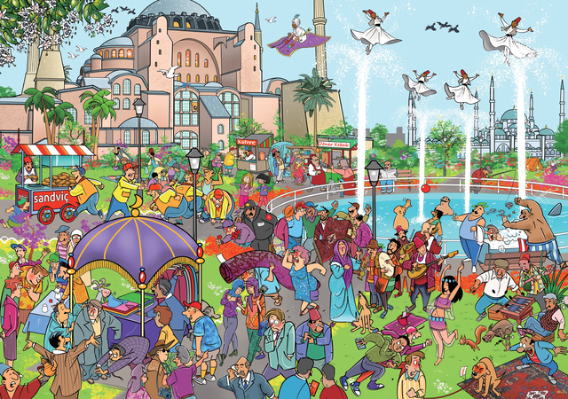 Puzzel That's Life City Istanbul 1000 stukjes — Foto 2 von 2