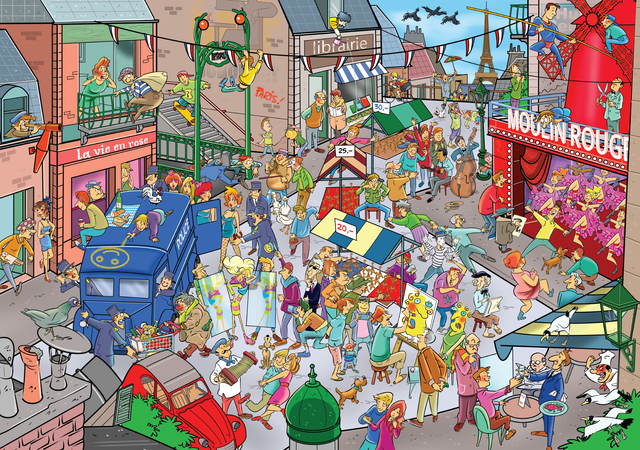 Puzzel That's Life City Paris 1000 stukjes — Photo 2 sur 2