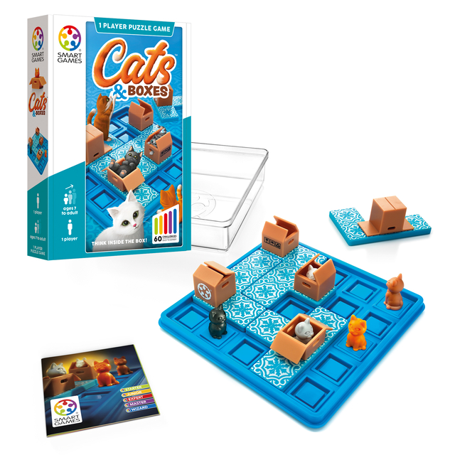 Puzzelspel Smart Games Cats & Boxes — Foto 2 von 2