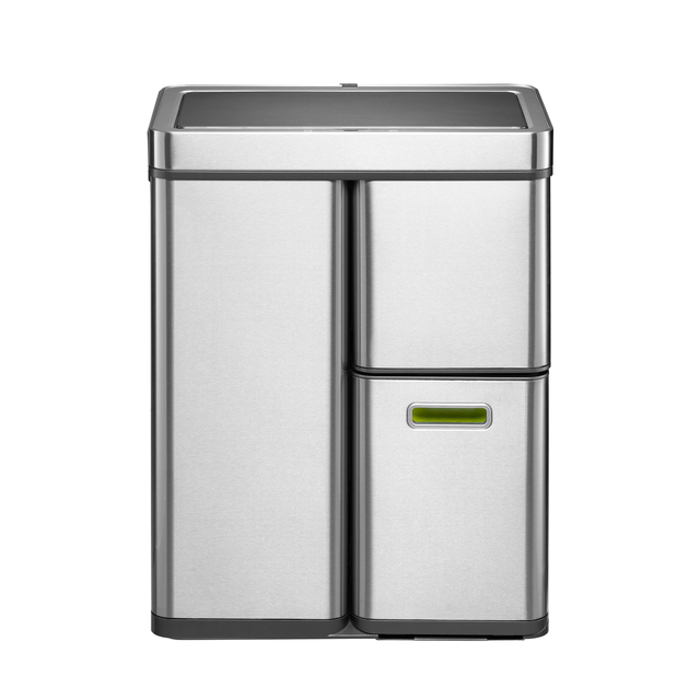 Afvalbak EKO Mirage Plus sensor 30liter en 2x15liter RVS — Foto 2 von 3
