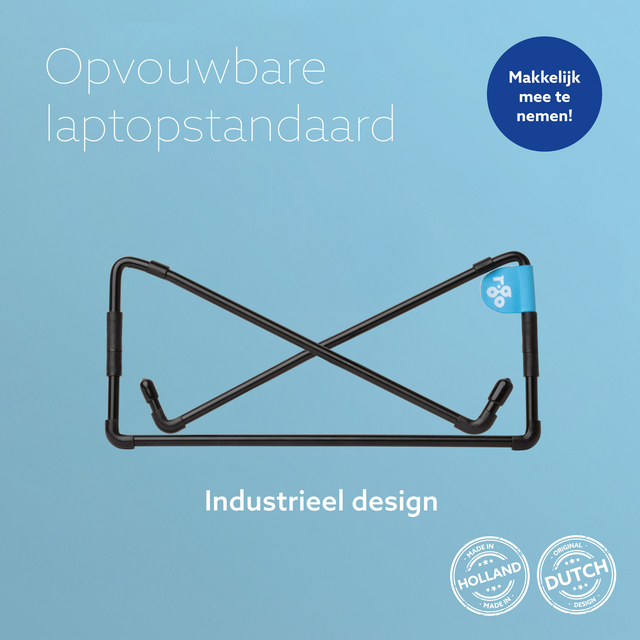 Laptopstandaard R-Go Travel Zwart — Photo 2 sur 2