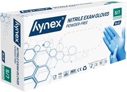 Handschoen Hynex S nitril blauw pak à 100 stuk