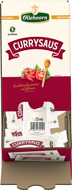 Curry Oliehoorn sachet 150x15ml
