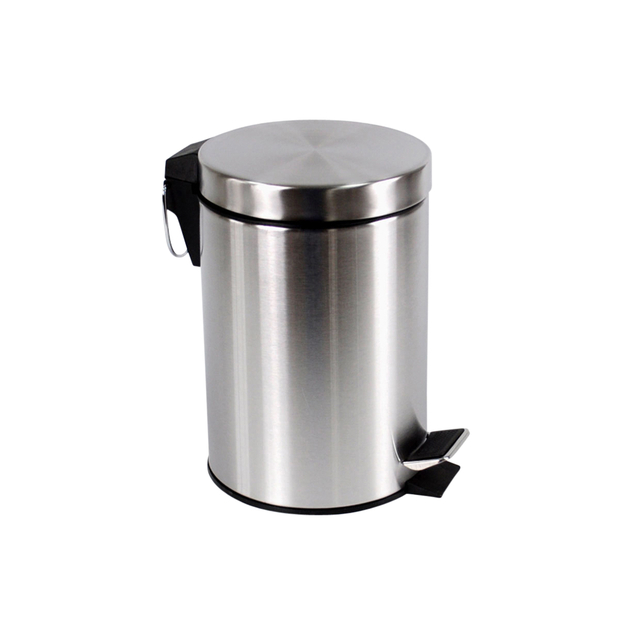 Afvalbak BRASQ pedaalemmer 3 liter rvs — Foto 2 von 2