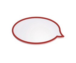 Workshopkaarten MAUL ballon 11x19cm wit 50stuks