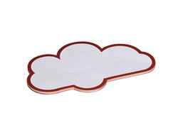 Workshopkaarten MAUL wolk 14x23cm wit 20stuks