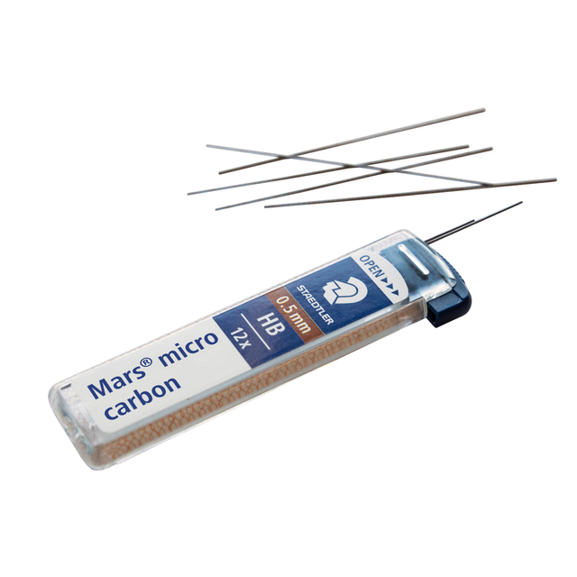 Potloodstift Staedtler Mars Carbon Micro 0.5mm HB 12 stuks — Foto 2 von 2