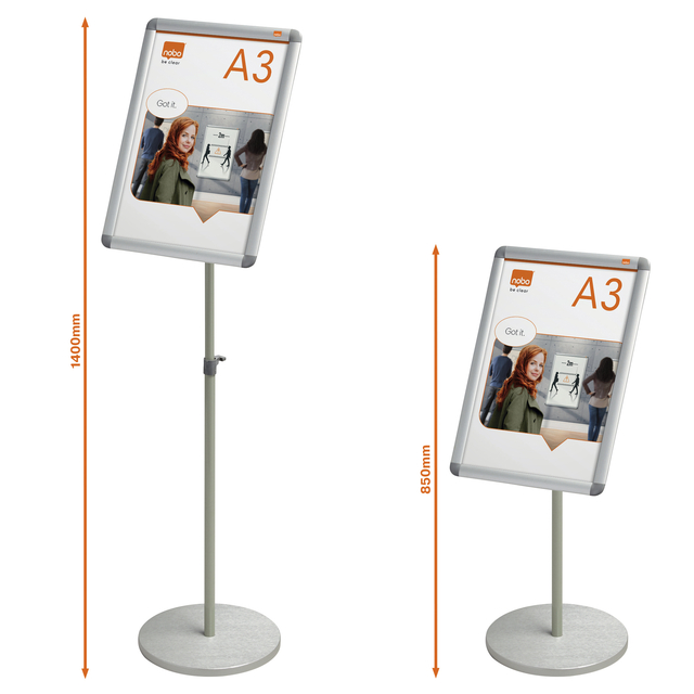 Infostandaard Nobo Essence incl. A3 kliklijst — Foto 2 von 2