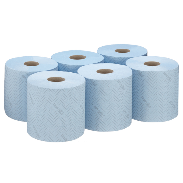 Poetspapier WypAll L10 GeneralClean 1-laags 800 vel blauw 7255 — Foto 2 von 2