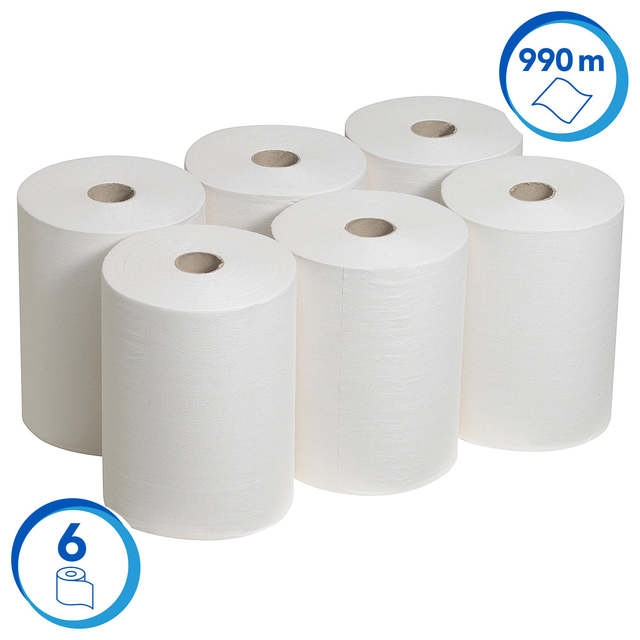 Handdoekrol Scott Control Slimroll 1-laags 165m wit 6657 — Photo 2 sur 2