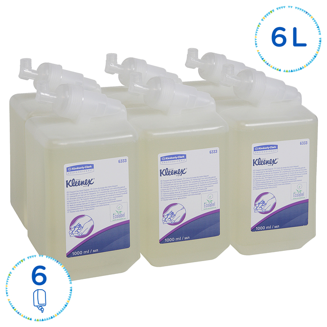 Handzeep Kleenex vloeibaar frequent 1000ml 6333 — Foto 2 von 2
