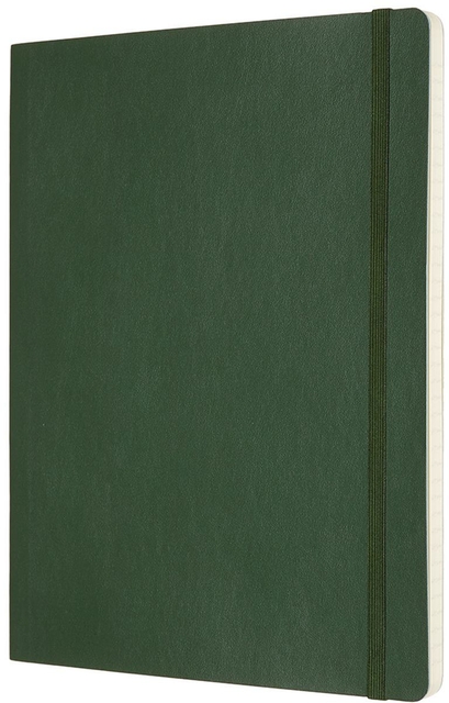 Notitieboek Moleskine XL 190x250mm lijn soft cover myrtle green — Foto 2 von 2