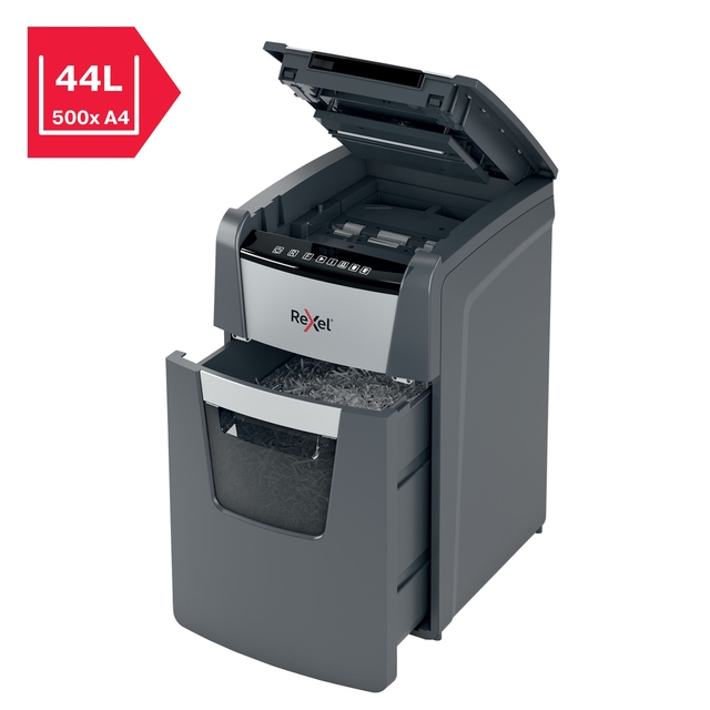 Papiervernietiger Rexel Optimum Auto+ 130M snippers 2x15mm — Foto 2 von 2