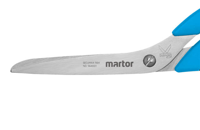 Veiligheidsschaar Martor Secumax 564 80mm blauw — Foto 2 von 2