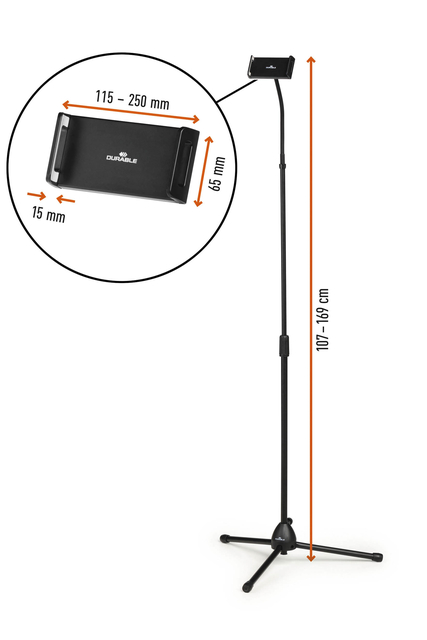 Tablethouder Durable Twist vloer — Foto 2 von 2