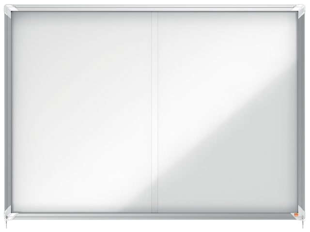 Binnenvitrine Nobo Premium Plus 18xA4 schuifdeur magnetisch